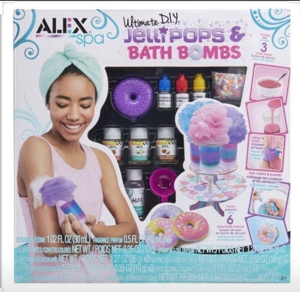 Alex Spa Bath Jelli Pops And Bath Bombs‎